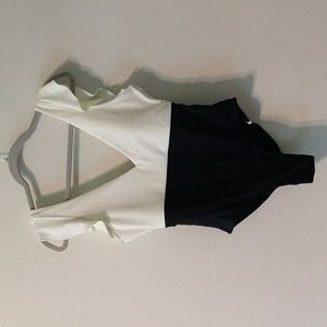 Summersalt Women's Swim Suit Ruffle Backflip